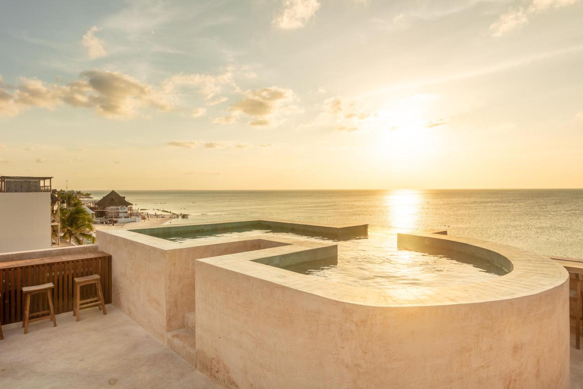 Awa Holbox Hotel Boutique - Beach Front Exterior foto