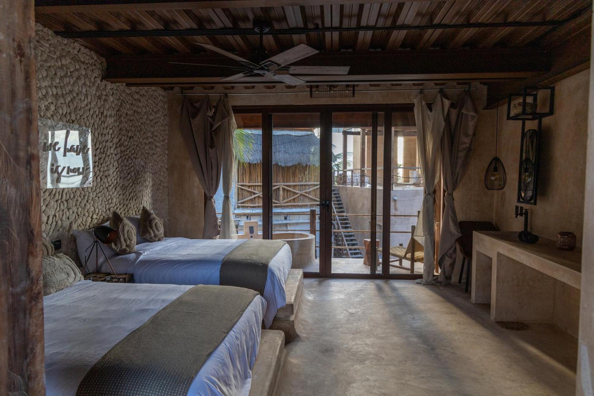Awa Holbox Hotel Boutique - Beach Front Habitación foto